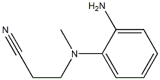 3-[(2-aminophenyl)(methyl)amino]propanenitrile Structure