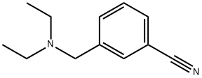 3-[(diethylamino)methyl]benzonitrile Structure