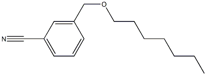 3-[(heptyloxy)methyl]benzonitrile Structure