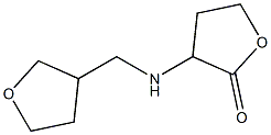 3-[(oxolan-3-ylmethyl)amino]oxolan-2-one 구조식 이미지