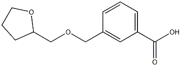 3-[(tetrahydrofuran-2-ylmethoxy)methyl]benzoic acid 구조식 이미지