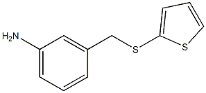 3-[(thiophen-2-ylsulfanyl)methyl]aniline Structure