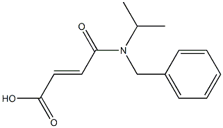 3-[benzyl(propan-2-yl)carbamoyl]prop-2-enoic acid Structure