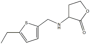 3-{[(5-ethylthiophen-2-yl)methyl]amino}oxolan-2-one Structure