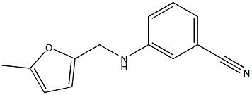 3-{[(5-methylfuran-2-yl)methyl]amino}benzonitrile 구조식 이미지