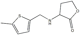 3-{[(5-methylthiophen-2-yl)methyl]amino}oxolan-2-one Structure