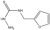 3-amino-1-(furan-2-ylmethyl)thiourea 구조식 이미지