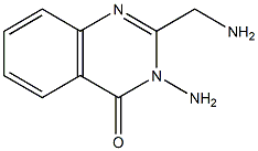 3-amino-2-(aminomethyl)-3,4-dihydroquinazolin-4-one 구조식 이미지