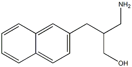 3-amino-2-(naphthalen-2-ylmethyl)propan-1-ol Structure