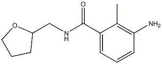 3-amino-2-methyl-N-(tetrahydrofuran-2-ylmethyl)benzamide 구조식 이미지