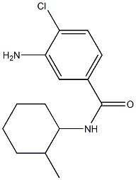 3-amino-4-chloro-N-(2-methylcyclohexyl)benzamide 구조식 이미지