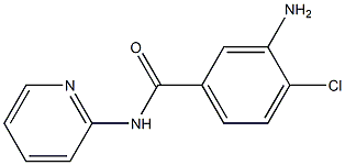 3-amino-4-chloro-N-pyridin-2-ylbenzamide 구조식 이미지