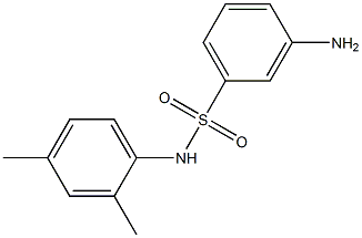 3-amino-N-(2,4-dimethylphenyl)benzenesulfonamide Structure
