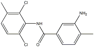3-amino-N-(2,6-dichloro-3-methylphenyl)-4-methylbenzamide 구조식 이미지