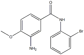 3-amino-N-(2-bromophenyl)-4-methoxybenzamide Structure