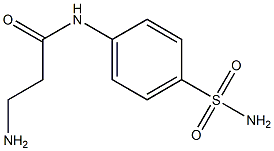 3-amino-N-(4-sulfamoylphenyl)propanamide Structure