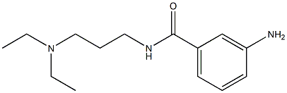 3-amino-N-[3-(diethylamino)propyl]benzamide 구조식 이미지