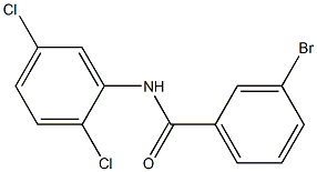 3-bromo-N-(2,5-dichlorophenyl)benzamide Structure