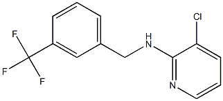 3-chloro-N-{[3-(trifluoromethyl)phenyl]methyl}pyridin-2-amine 구조식 이미지
