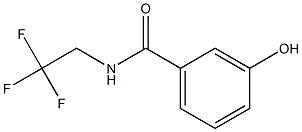 3-hydroxy-N-(2,2,2-trifluoroethyl)benzamide 구조식 이미지