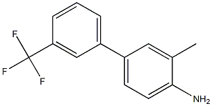 3-methyl-3'-(trifluoromethyl)-1,1'-biphenyl-4-amine Structure