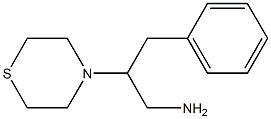 3-phenyl-2-(thiomorpholin-4-yl)propan-1-amine 구조식 이미지