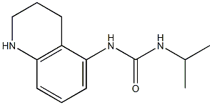 3-propan-2-yl-1-1,2,3,4-tetrahydroquinolin-5-ylurea Structure