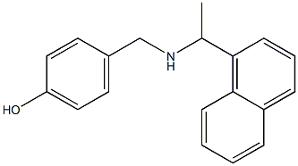 4-({[1-(naphthalen-1-yl)ethyl]amino}methyl)phenol Structure