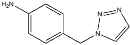 4-(1H-1,2,3-triazol-1-ylmethyl)aniline 구조식 이미지