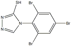 4-(2,4,6-tribromophenyl)-4H-1,2,4-triazole-3-thiol Structure