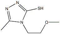 4-(2-methoxyethyl)-5-methyl-4H-1,2,4-triazole-3-thiol 구조식 이미지