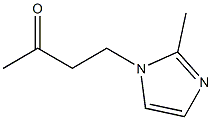 4-(2-methyl-1H-imidazol-1-yl)butan-2-one 구조식 이미지