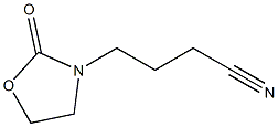 4-(2-oxo-1,3-oxazolidin-3-yl)butanenitrile 구조식 이미지