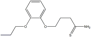 4-(2-propoxyphenoxy)butanethioamide Structure