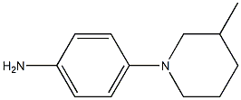 4-(3-methylpiperidin-1-yl)aniline 구조식 이미지