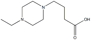 4-(4-ethylpiperazin-1-yl)butanoic acid 구조식 이미지