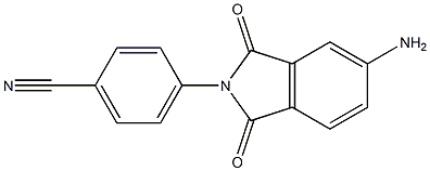 4-(5-amino-1,3-dioxo-2,3-dihydro-1H-isoindol-2-yl)benzonitrile 구조식 이미지