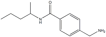 4-(aminomethyl)-N-(pentan-2-yl)benzamide Structure