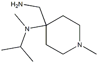 4-(aminomethyl)-N-isopropyl-N,1-dimethylpiperidin-4-amine Structure