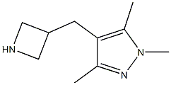 4-(azetidin-3-ylmethyl)-1,3,5-trimethyl-1H-pyrazole 구조식 이미지
