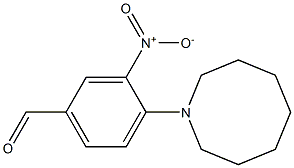 4-(azocan-1-yl)-3-nitrobenzaldehyde Structure