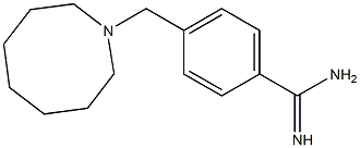 4-(azocan-1-ylmethyl)benzene-1-carboximidamide 구조식 이미지