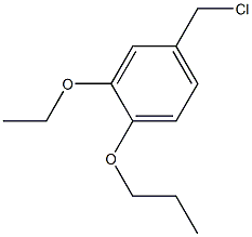 4-(chloromethyl)-2-ethoxy-1-propoxybenzene Structure