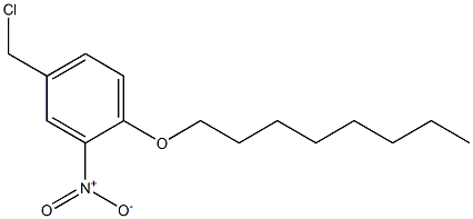 4-(chloromethyl)-2-nitro-1-(octyloxy)benzene 구조식 이미지