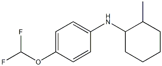 4-(difluoromethoxy)-N-(2-methylcyclohexyl)aniline 구조식 이미지