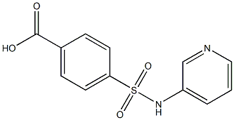 4-(pyridin-3-ylsulfamoyl)benzoic acid 구조식 이미지