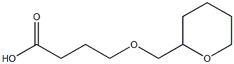4-(tetrahydro-2H-pyran-2-ylmethoxy)butanoic acid Structure