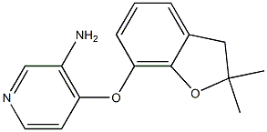 4-[(2,2-dimethyl-2,3-dihydro-1-benzofuran-7-yl)oxy]pyridin-3-amine Structure
