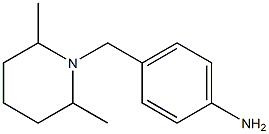 4-[(2,6-dimethylpiperidin-1-yl)methyl]aniline Structure