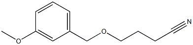 4-[(3-methoxybenzyl)oxy]butanenitrile 구조식 이미지